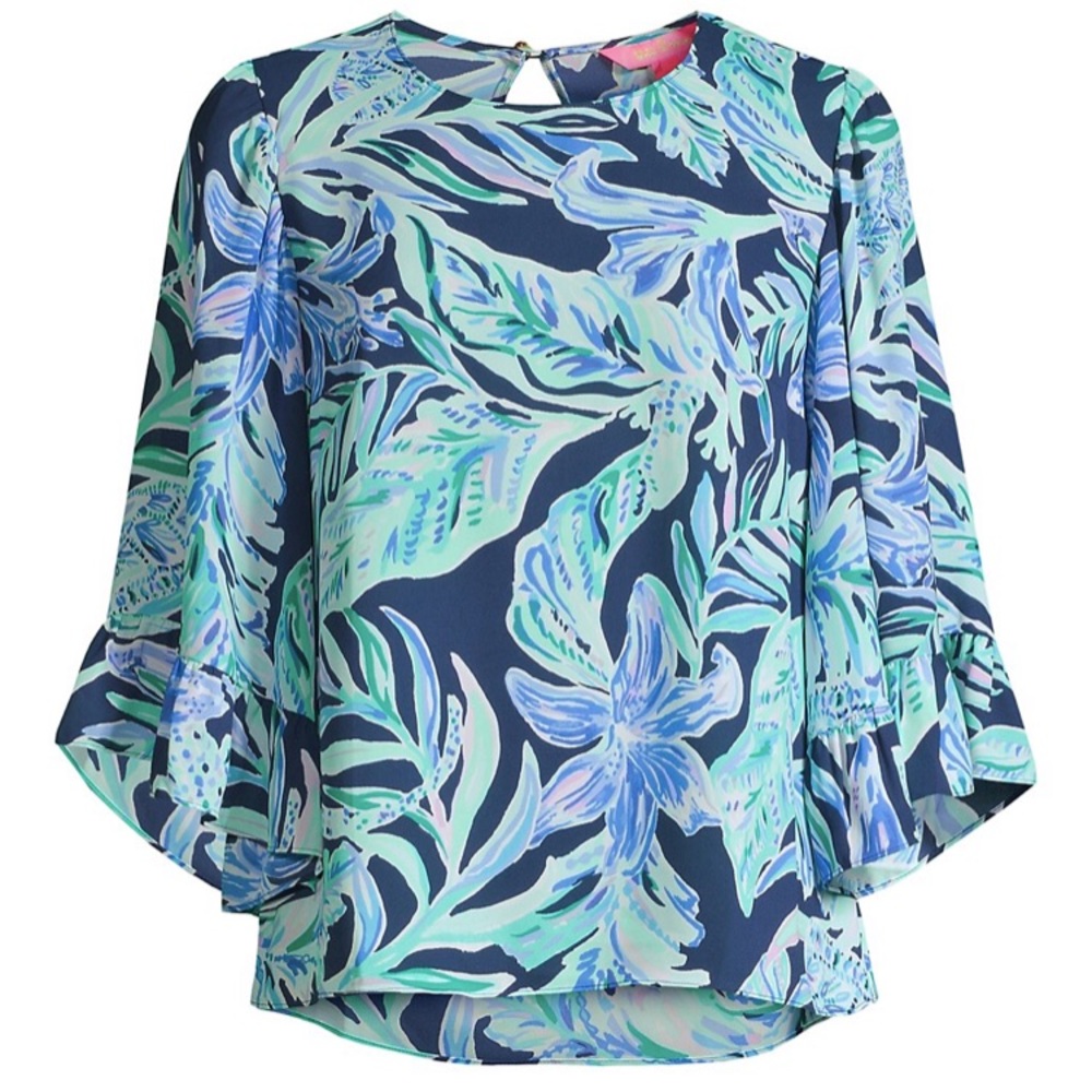 Lilly Pulitzer Francis top size S - Picture 2 of 8